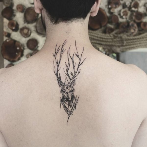 tatuagem cervo 46
