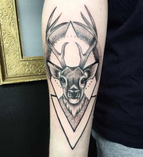 tatuagem cervo 72