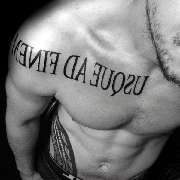 tatuagem em latin 12
