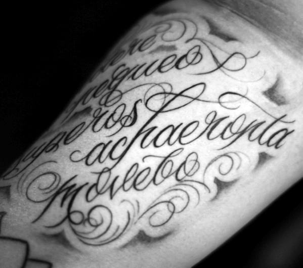 tatuagem em latin 28