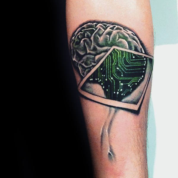 tatuagem cerebro 41