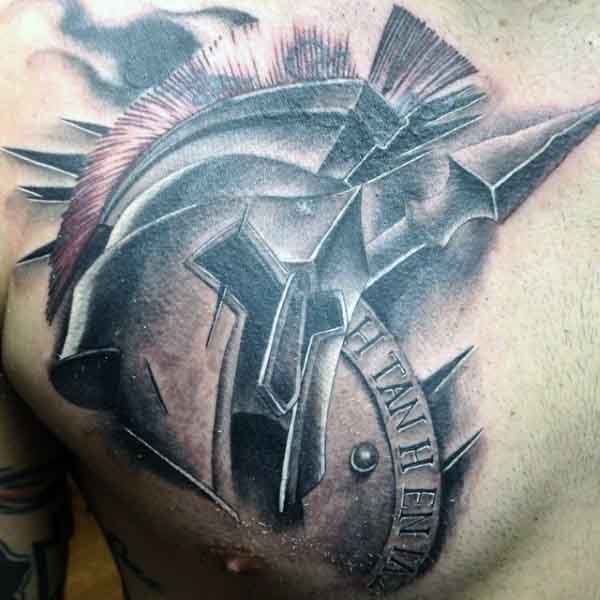 tatuagem espartano 121