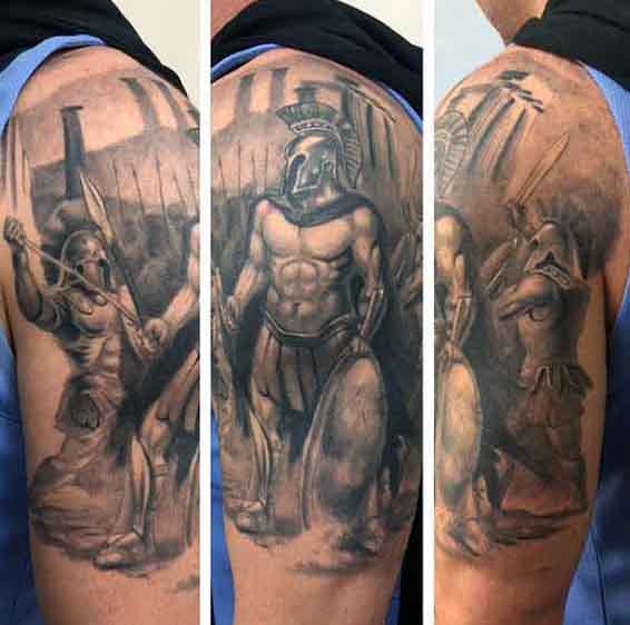 tatuagem espartano 85