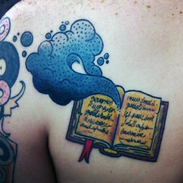 tatuagem livros 01