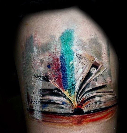 tatuagem livros 73