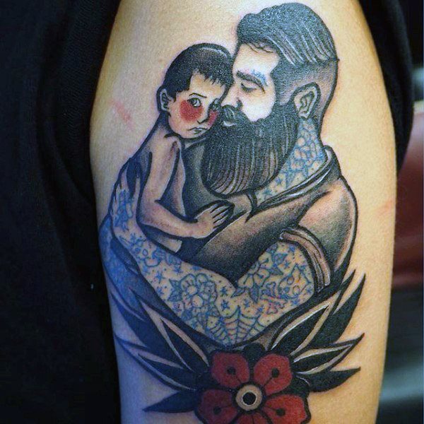 tatuagem pai filho 112