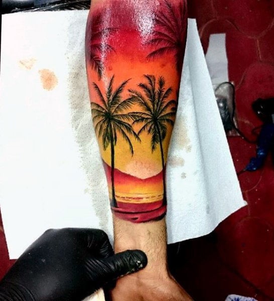 tatuagem por do sol 03
