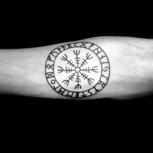tatuagem simbolo viking aegishjalm 05
