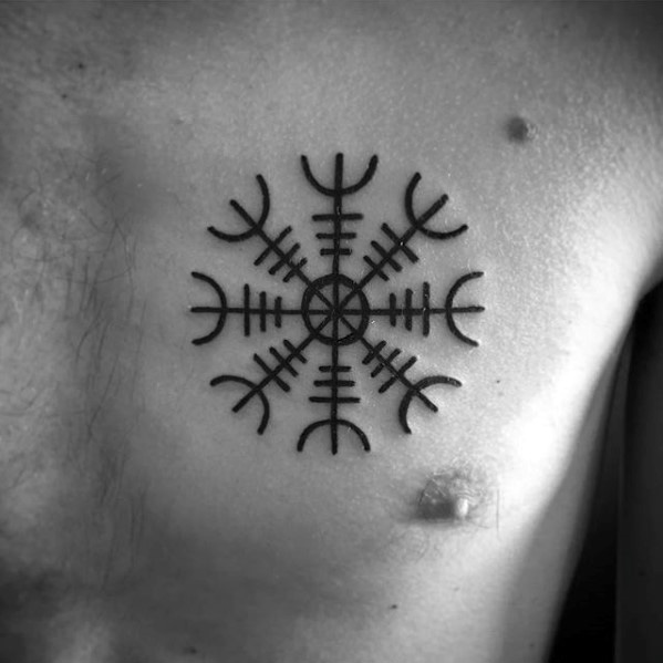 tatuagem simbolo viking aegishjalm 09