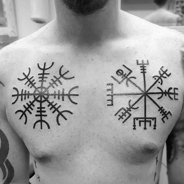 tatuagem simbolo viking aegishjalm 35