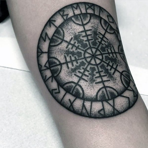 tatuagem simbolo viking aegishjalm 63